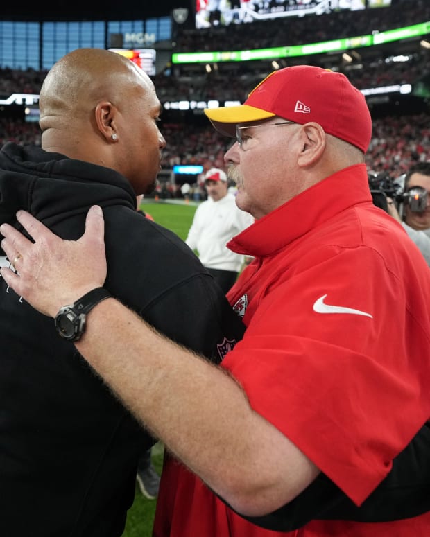 Andy Reid Antonio Pierce Raiders vs Chargers